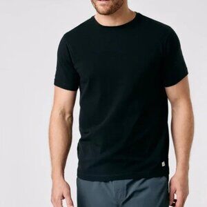 Vuori Men’s Tuvalu Cotton Short Sleeve Tee L Black EUC
